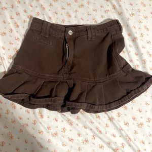 small jean skirt!
